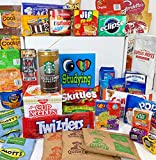 Ultimate College Care Package 'I Love Studying' Gift Box Basket - Over 6 Pounds, Bundle of 44 Snack and Drink Items - High School, Undergrad, Graduate, Military, Graduate, Officer Training - Prime