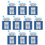 50 Schmetz Universal Sewing Machine Needles - Size 90/14 - Box of 10 Cards