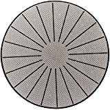 Lazy K Induction Cooktop Mat - Silicone Fiberglass Scratch Protector - for Magnetic Stove - Non slip Pads to Prevent Pots from Sliding during Cooking (11 inches)