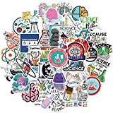 Funny Science Laboratory Stickers for Student Laptop Chemistry Lab Stickers Car Motorcycle Bicycle Luggage Helmet Graffiti Patches Skateboard Stickers (Science Laboratory)