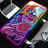 WHFDSBD800X300 Large Lighting Gaming Mousepad XL Grande Mouse Pad Cs Go Hyper Beast for Pc Computer