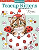 Teacup Kittens Coloring Book (Design Originals) 32 Adorable Expressive-Eyed Cat Designs from Illustrator Kayomi Harai on High-Quality, Extra-Thick Perforated Pages that Resist Bleed Through