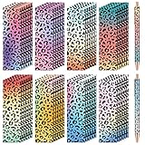 48 Pieces Epoxy Pen Wraps Epoxy Pen Stickers Glitter Pen Wraps Waterslide Pen Wraps for Epoxy Pen Craft Pen