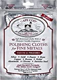 Cape Cod Metal Polishing Cloths Package of 2