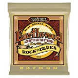 Ernie Ball Earthwood Rock & Blues 80/20 Bronze Acoustic Guitar Strings, 10-52 Gauge (P02008)