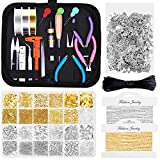 Jewelry Making Kits for Adults, Shynek Jewelry Making Supplies Kit with Jewelry Making Tools, Jewelry Wires, Jewelry Findings and Charms for Jewelry Making and Repair