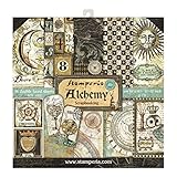 Stamperia Double-sided Paper Pad 12'x12' 10/pkg-alchemy, 10 Designs/1 Each