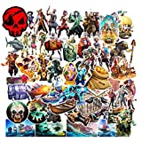 Kilmila Sea of Game Thieves Stickers (50Pcs Large Size)Gifts Sea of Thie-VES Party Supplies Merch Vinyl Decals for Luggage Skateboard Graffiti Laptop Tense Kids