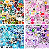 200PCS Stickers Packs for Water Bottles, Cute Vinyl Waterproof Sticker for Hydro Flask Laptop Computer Skateboard, Aesthetic Stickers for Teens Kids Girls Adults preppies
