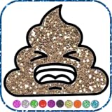 Emoji Glitter Rainbow Coloring Book - Color Games