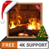 Fireplace Ambiance HD FREE - Enjoy the winter's Christmas holidays to the acme of its heights on your HDR 4K TV and Fire Devices as a wallpaper & Theme for Mediation & Peace